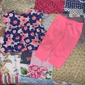 Carter’s Matching Sets Size 0-3 Month Girl
